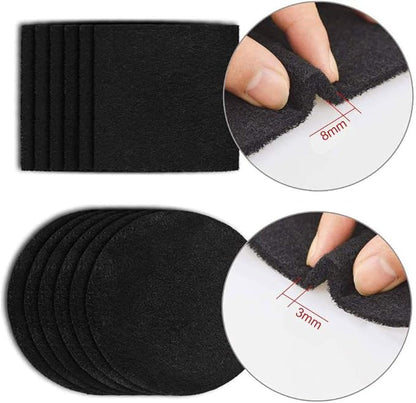 Compost Bin Filters, 12 Pcs, Activated Carbon Filters for 1/1.3 Gallon Compost Bin, Kitchen Compost Pail, 6 Round 6.5 inch and 6 Square 4.65 inch Diameter