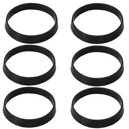 6PCS Sealing Ring for Kitchen Sink Filter, conical Rubber Gasket for Drain Pipe, Gasket for Waste Pipe, 2.2-inch Drain Pipe Sink Odor Collector Siphon, 55mm Inclined Sliding Joint Rubber Ring