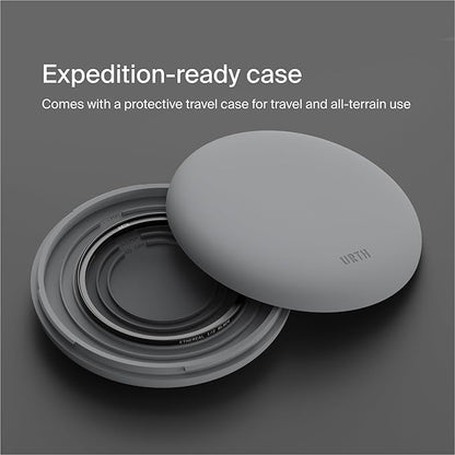 Urth 82mm Magnetic Ethereal Black Mist ½ Diffusion Lens Filter (Plus) — Cinematic Effect, 20-Layer Nano-Coated Light Dispersing Particles