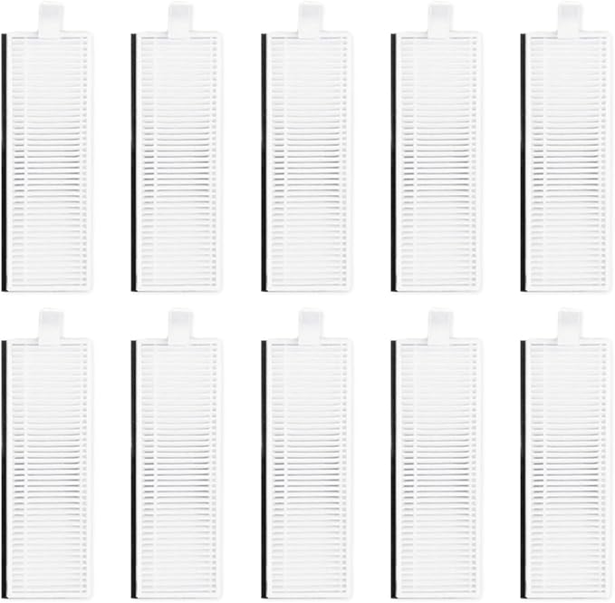 for Laresar Evol 3 Robot Vacuum Cleaner Washable Filter Reusable Dustproof Air Filter(10 PACK)