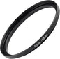 55mm to 58mm Step-up Adapter Rings Filter Adapter Black Metal Step Down Filter Ring Adapter Compatible with All Brand UV CPL ND Camera Lens Filter Stepping Rings (55mm-58mm)