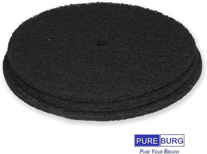 PUREBURG FC-50 Odor Absorbing Carbon Refills Pack Compatible with Vitamix FoodCycler FC50, Collecton Lid Filter Carbon filters 3+3