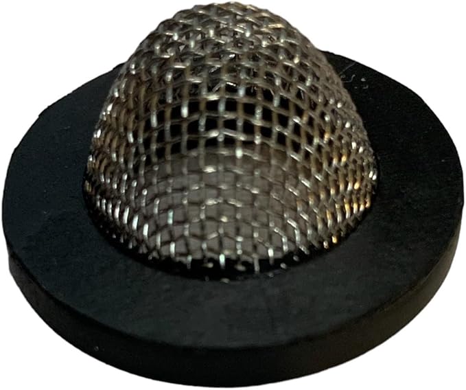 5-Pack Inlet Filter Strainer Screens with 3/4" Hose Size Grommet Seal for Pressure Washer Garden Hose Hookups & Washing Machine Intake Filtration