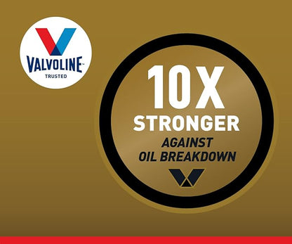 Valvoline Extended Protection High Mileage with Ultra MaxLife Technology 5W-30 Full Synthetic Motor Oil 5 QT (Pack of 2)