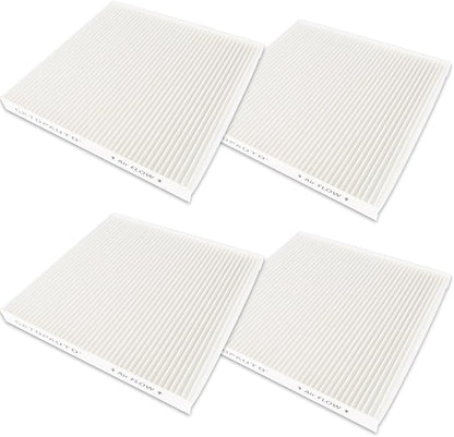 P609422 cabin air filter Compatible with Freightliner Cascadia, Columbia, Century Class,and Coronado Replaces AF26235, PA4857, P609422, wix 24318, abp n10g 91559, CAF24003, PA10181(set of 4)