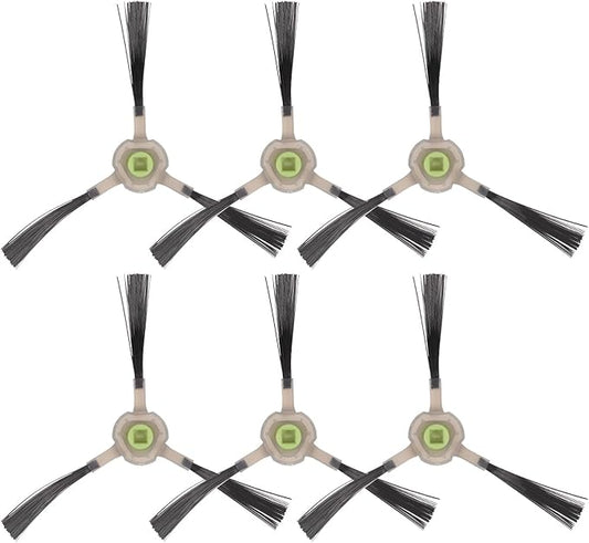 (6 Pieces) Side Brush Lefant M3, M330 Pro, M2 Pro, M1, M320, M310, M210B M210 Pro M210P M213S M210S M210 M213, OKP Life K2 K3 K3A K4 K5 Robot Vacuum, Replacement Parts Side Brushes Accessories