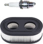 593260 Air Filter with Pre Filter and Spark Plug Fits for B&S 725EX 625EX 575EX 550EX 525EXI Engines, Air Filter Parts for Toro Recycler 22 and Troy Bilt Lawn Mower (2 Pack)