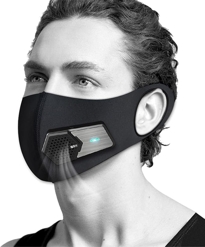 Electrical Mini Portable Rechargeable Air Purifier,Personal Small Wearable Air Purifier with Filter for Sports Running Cycling Travel Office