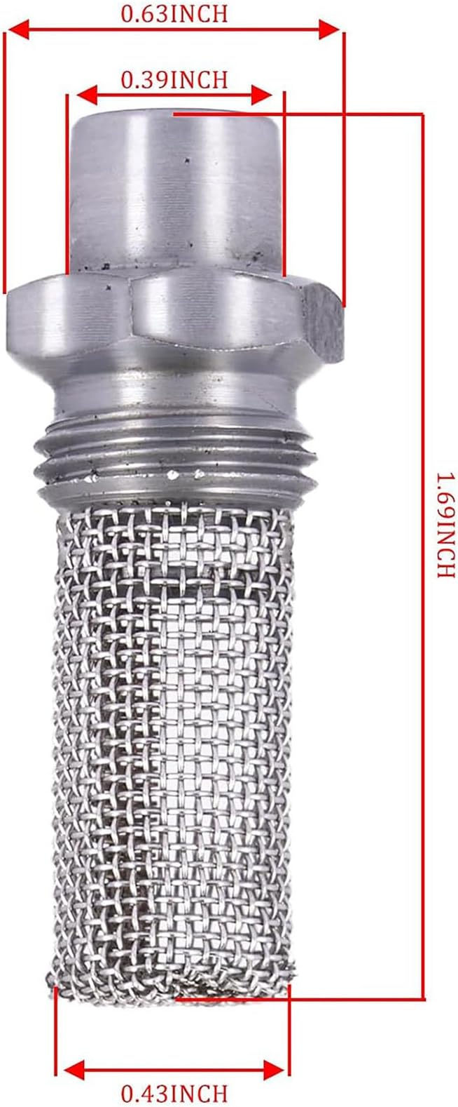 Compatible with 4229-140-6905 Stub Spark Arrestor with 4229 120 1800 Air Filter Tune Up Kit for STIHL BG45 BR45C BG46 BG55 BG56 BG65 BG85 BG86 BR45C SH55 SH85 SH56 Leaf Blower Parts