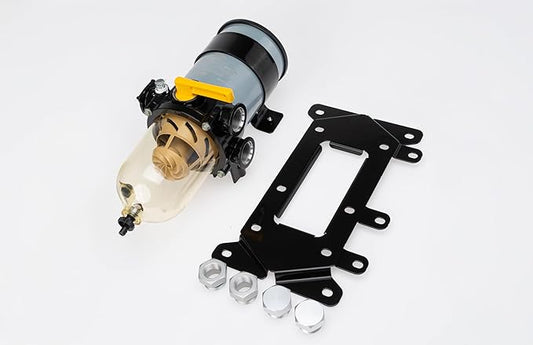 Racor 900FV10 Turbine Fuel Filter/Water Separator | 90 GPH | 10 Micron | Integrated Shut-Off Valve | Replaces Obsolete 900FH & 900FG Series | Fits Marine & Industrial Diesel