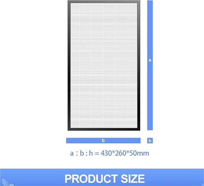 Replacement For H13 Filter ZXGP70C, Compatible For Panasonic, F-VXG70C-N F-VXG70C-R Air Purifier To Filter Air Cleaner