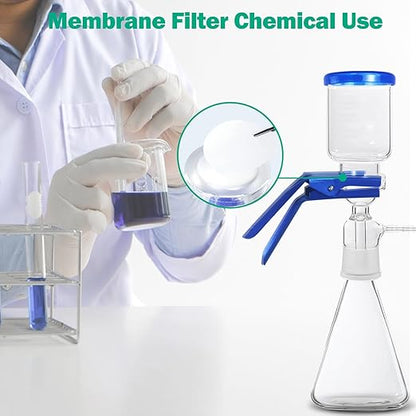 50 Nylon disc Membrane Filters Filter Pieces Nylon Disc Membrane Filters mm Diameter, 0.1µm Pore Size