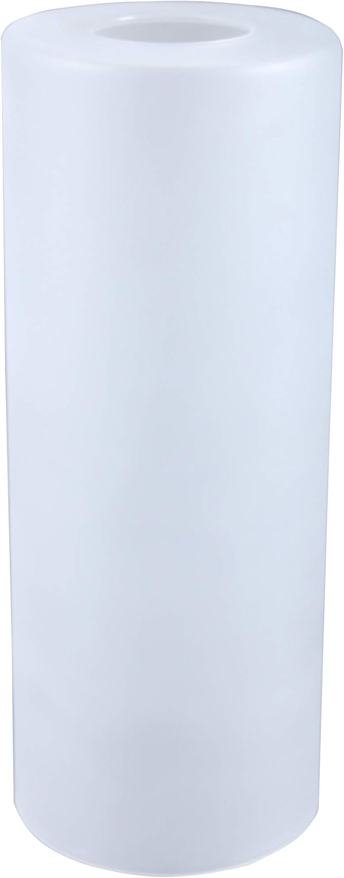 GoLucky Glass Cylinder Shade Accessory - Glass Lamp Fixture Shade Replacement - 1-5/8 Inch Fitter - 3.5"D x 5.5"H