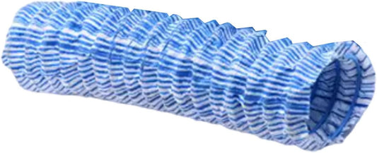 French Drain Pipe 3in Dia, 35m Perforated Fabric Drainage Solution for Lawn, Landscape, Yard, Sidewalk, Construction Sites - Soft Infiltration for Effective Water Management