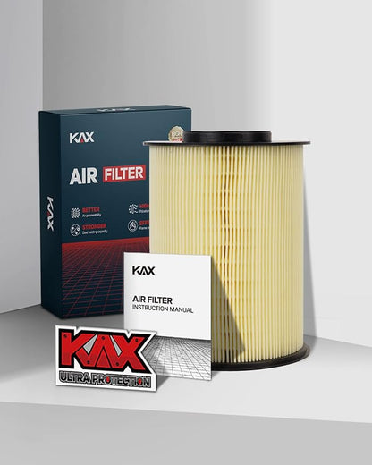 KAX Engine Air Filter, CA11114 Replacement for Focus 2012-2018 Escape 2013-2019 MKC 2015-2019 Transit Connect 2014-2016 Replce#FA-1908, Advanced Air Filter Media, Increased Acceleration