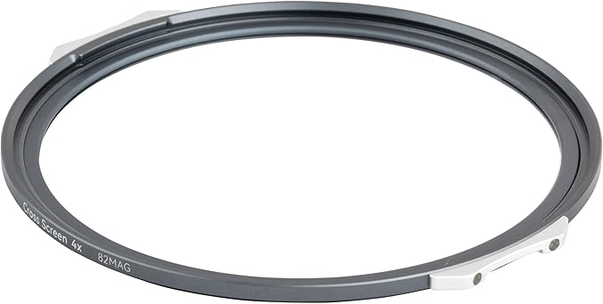 NiSi - JetMag Pro 82MAG Cross Screen 4X Filter - Magnetic Starburst Lens Filter for Stunning Four-Point Effects, Nano Waterproof Coated Optical Glass and Ultra-Slim Frame - Lens Adapter Ring Required
