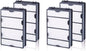 Nispira True HEPA Air Allergy Filter Replacement Compatible with Holmes HAPF600 HAPF600D HAPF600D-U2 Filter B, 4 Packs