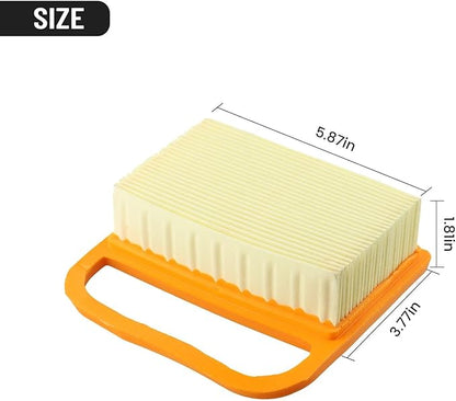 5-Pack Air Filter Sets for TS410, TS420, TS480i & TS500i Concrete Cut-Off Saws