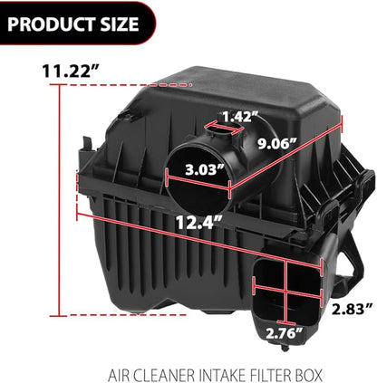 Air Cleaner Intake Filter Box Compatible with Toyota Avalon/RAV4 2019-2023 and Toyota Camry 2018-2023 Fit Toyota RAV4 Prime 2021-2023 17705F0230, 1781237040, 17700-F0020, 17705-F0230, 17812-37040