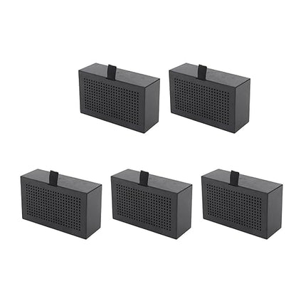 5Pcs 3D Printer Activated Carbon Air Filter Purifiers, P1P P1S X1 P1 Replacement, VOC Filtration and Odor Elimination for ABS PC PA Printing, Enhanced Indoor Air