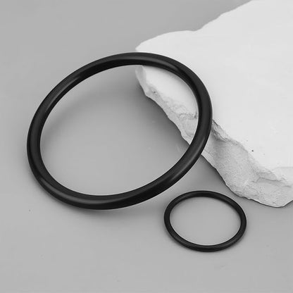 4X Black Oil Filter Seals 70x60x5mm 28x24x2mm Compatible with MOCAL M01 TOP01 Remote