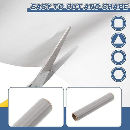 uxcell 400 Mesh 39" x 12" Woven Wire Mesh, 304 Stainless Steel Air Vent Filter Screen, Window Screen Mesh for DIY Projects Vents Cover Filtration Animals Fence