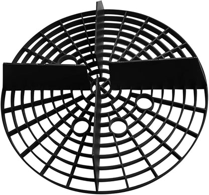 Car Wash Bucket Insert, 2PCS 10" Diameter Dustproof Dirt Grit Trap Vehicle Wash Filter, Remove Debris Automotive Detailing Cleaning Washing Kit, Universal for SUV RV Truck (Black)