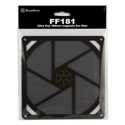 Silverstone Technology FF181 Ultra fine 180mm Magnetic Fan Filter, SST-FF181B