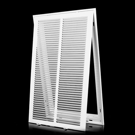 14 x 24 Return Air Grille [Duct Opening Size],Return Air Vent Cover for Wall Or Ceiling,Steel Return Air Filter Grilles Removable Face/Door for 1 Inch Filters (14"W x 24"H [Duct Opening])