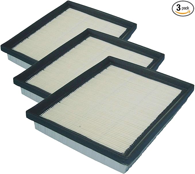 BOSCH 5245WS Workshop Engine Air Filter - Compatible with Select Buick, Chevrolet, Oldsmobile, Pontiac (Pack of 3)