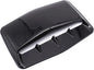 Universal Car Hood Scoop Air Flow Intake Decorative Turbo Bonnet Vent Cover Compatible For Audi And BMW Compatible For VW And Civic(Black)