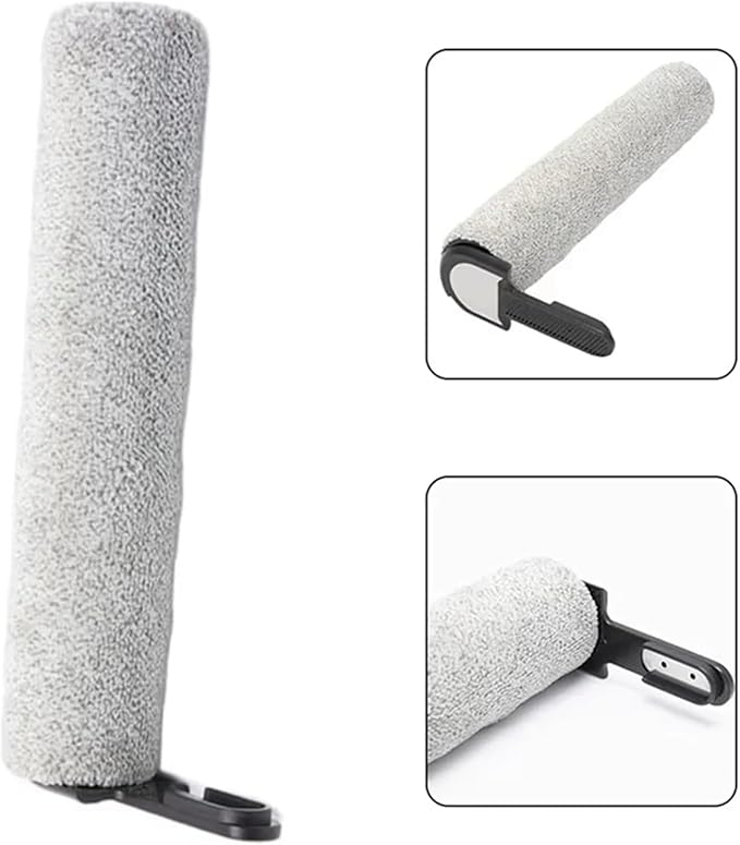 2PCS Main Roller Brush Compatible for Ultenic AC1 Elite Floor Scrubber Wet Dry Vacuum Cleaner Accessories
