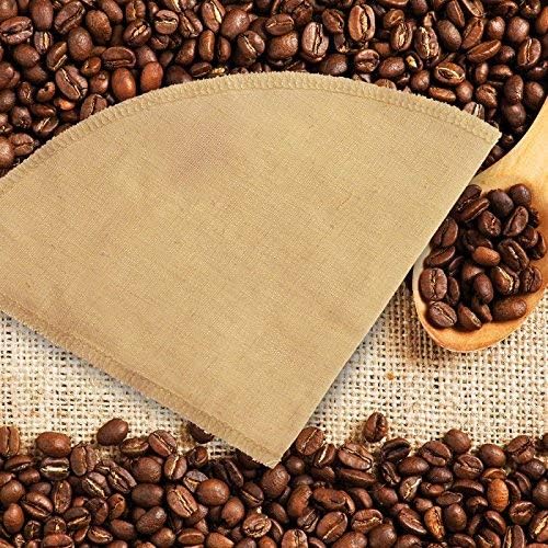Organic Hemp Reusable Coffee Filter (1, No.2 Cone)