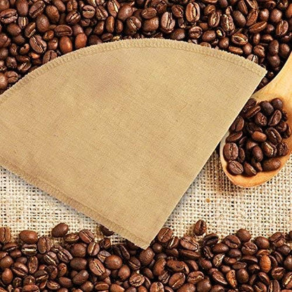 Organic Hemp Reusable Coffee Filter (1, No.2 Cone)