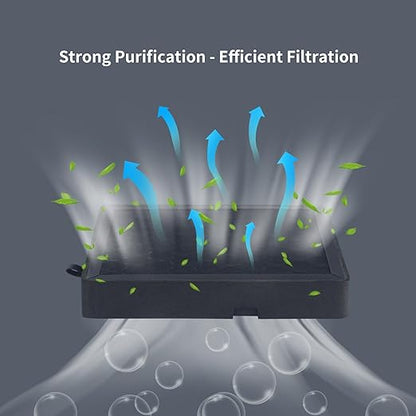 3D Printer Accessories Activated Carbon Air Filter for BambuLab H2D H2S H2C: High Adsorption Capacity - Filtering of Printing Gases Must Have Purifier Replacement