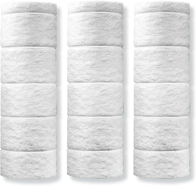 Shower Filter Replacement Set, Water Softener ShowerFilter for Bathroom, Easy Installation, Compatible with Global Faucet Standards (G1/2) (Replacement)