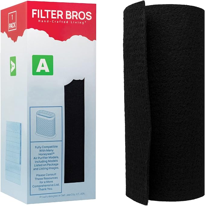 Filter Bros HRF-AP1 Cut to Fit Activated Carbon Roll Replacement Fits Honeywell