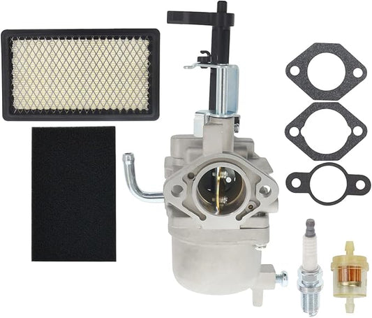 Cnfaner EX40 Carburetor for Robin Subaru Generator EX400D RGX7500 EX400D53050 PKX401T 14HP Engine with 20B-32610-J7 Air Filter Kit