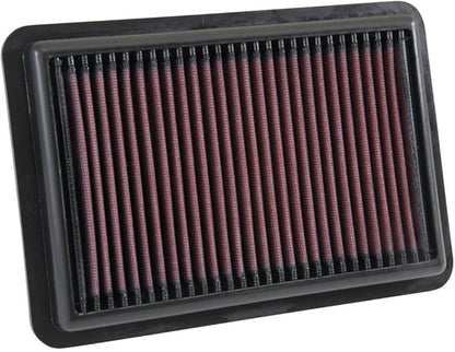 K&N High-Flow Original Lifetime Engine Air Filter: Increase Power: Washable: Compatible with 2017-2025 HYUNDIA/KIA: Elantra, I30, Kona, Veloster, Cerato, Forte, ProCeed, Seltos, Soul, Xceed, 33-5050
