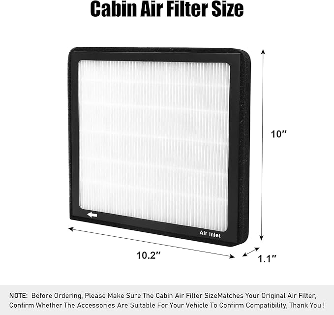CF8631,Cabin Air Filter with activated carbon particle for Ford,Expedition,F super duty,F-150,F-150 heritage,F-250,F-250 super duty,F-350,F-450,F-550,F53,F59.Lincoln,Blackwood,Navigator.