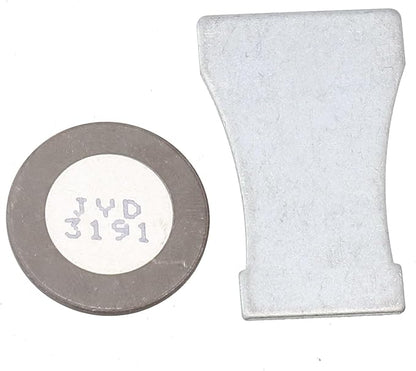10 Pack 20 mm Ceramic Mist Maker Discs for Humidifier Dust Collector and Air Cleaner Includes 1 Pc Iron Plate Replacement Atomizer Fogger Disc Kit