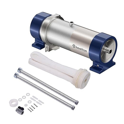 Under Sink Water Filter System Reduces 99% of Contaminants>0.01μm, 4.4GPM/26K Gal, Stainless Steel Ultra-Filtration Water Filter for Sink with 3-5 Year Service Life for Well & City Water- UF2