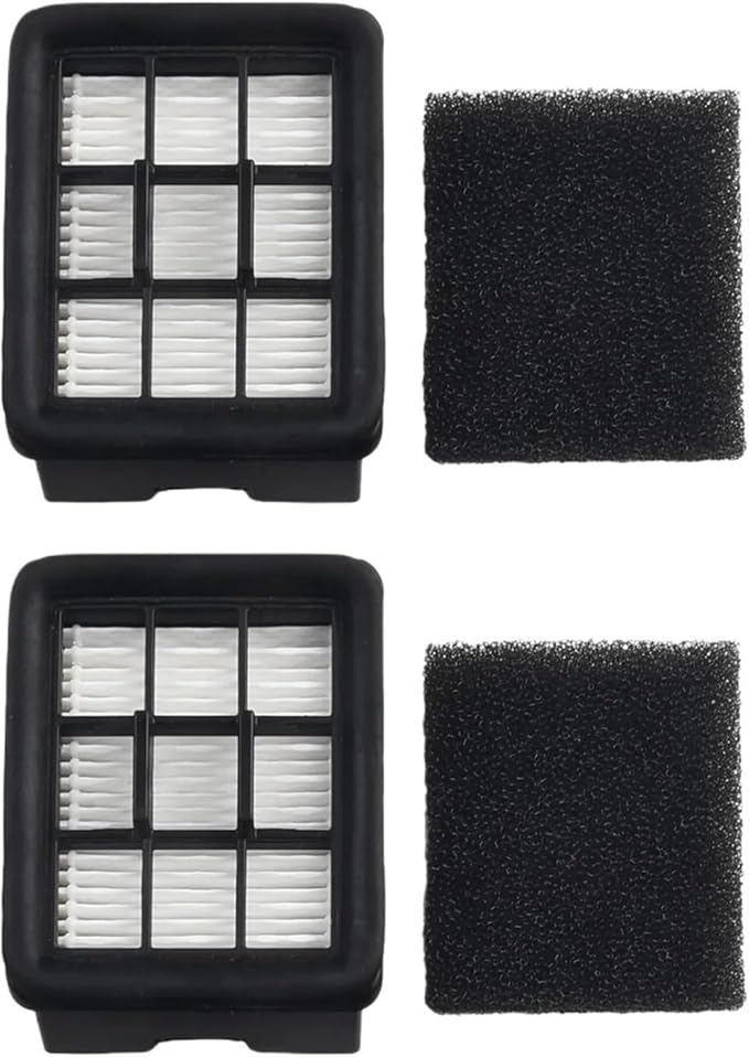 wet dry vacuum cleaner, Compatible For Redkey W12 Floor Scrubber Vacuum Replacement Spare Parts Accessorie HEPA Filter,for home and floor(2pcs)