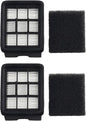 wet dry vacuum cleaner, Compatible For Redkey W12 Floor Scrubber Vacuum Replacement Spare Parts Accessorie HEPA Filter,for home and floor(2pcs)