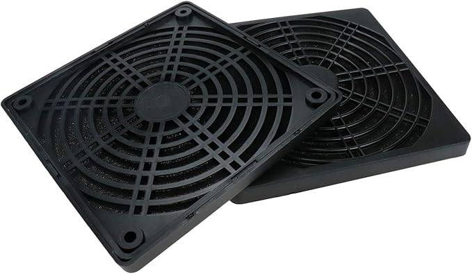 4.72inch/120mm Fan Dust Filter PC Cooler Fan Filter Dustproof Cover Computer Case Mesh 4PCS