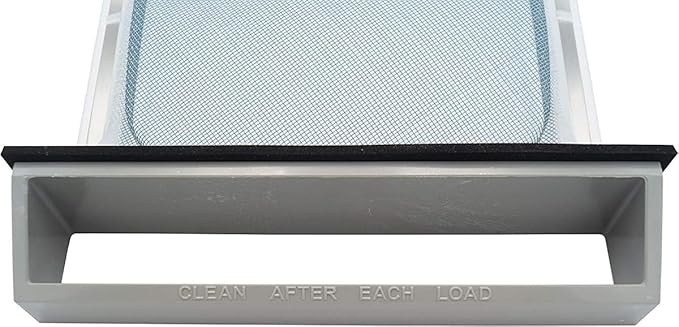 Replacement Part for 339392 Dryer Filter Lint Screen Compatible with 339392V, AP5984180, 26000690634 Universal Repair Solution Replacement Component Home Appliance Upgrade Fix Solution Kl038