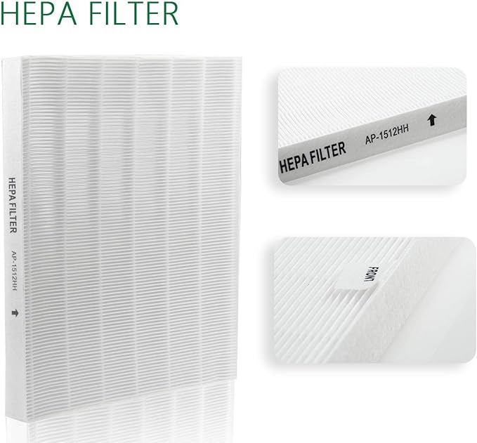 Osarow Yours 2 Pack AP-1512HH Filter Compatible with Coway air Purifier, with 4 Carbon Pre Filters, Part# 3304899
