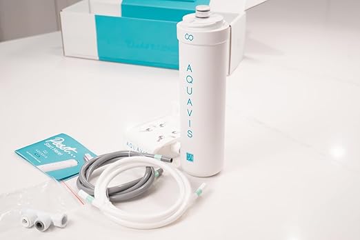 Aquavis Pulse 10 Under Sink Water Filter System, Third-Party Tested, Removes Lead, PFAS, Chlorine, Microplastics, VOCs, High-Flow Activated Carbon Filtration, DIY 15-Min Install, 750 Gallons Capacity
