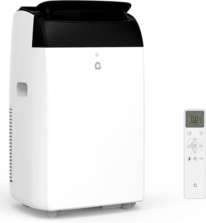 GarveeLife 12,000 BTU Portable Air Conditioners - Smart AC Units Cold with Drainage-free 48db Quiet Cooling within 550 sq.ft, Remote Control 24H Timer/Dehumidifier/Fan Modes for Bedroom Room Indoor
