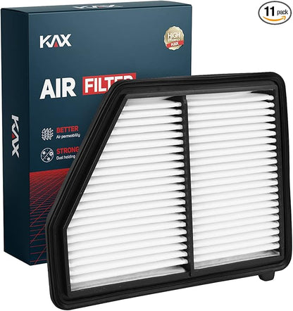 KAX Engine air Filter, CA12051 Replacement for Civic Gas L4 2.5L 2016-2023, HR-V 2023, Advanced Air Filter Media, Increased Acceleration